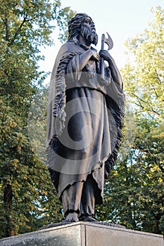 Monument to St. Blessed Lawrence in the city of Kaluga