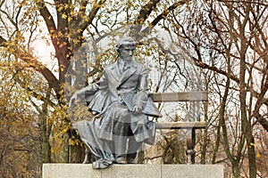 Monument to Taras Shevchenko. Chernihiv