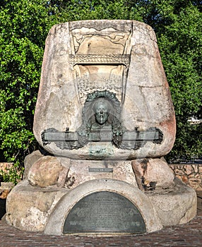 Monument to Theodore Dehone Judah, Old Sacramento