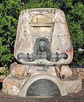 Monument to Theodore Dehone Judah, Old Sacramento photo