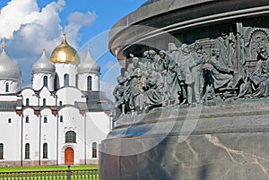 Monument to the Thousand Years of Russia. Veliky Novgorod