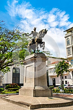 Monument to Tomas de Herrera in Panama City