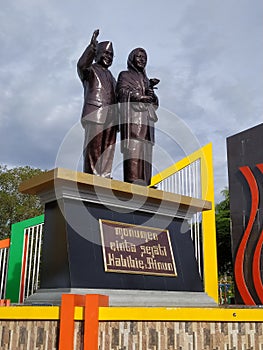 Monument to the true love of the three presidents of the Republic of Indonesia.