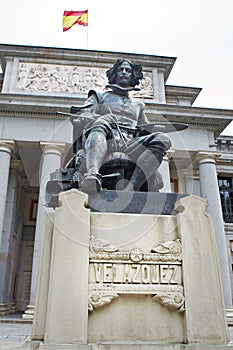 Monument to VelÃ¡zquez in Madrid