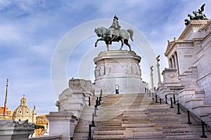 Monument to Victor Emmanuel II or Il Vittoriano, Rome, Italy