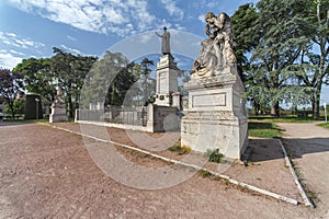 Monument to Virgilio, Mantua, Italy