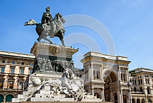 Monument to Vittorio Emanuele II and Galleria Vittorio Emanuele