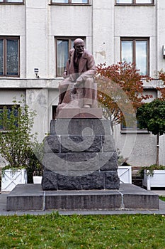 Monument to Vladimir Ilyich Lenin in Moscow