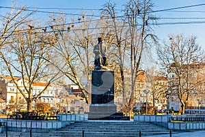 Monument to Vuk Karadzic in Belgrade