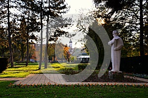 Monument to Vuk Stefanovic Karadzic