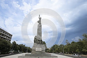 Monument to the young heroes-patriots, chisinau, moldova