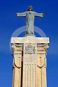 Monument in the top of El Toro, Menorca Spain