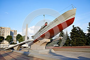 Monument torpedo boat Kaliningrad