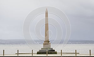 Monument tribute to Henry Bell in Helensburgh