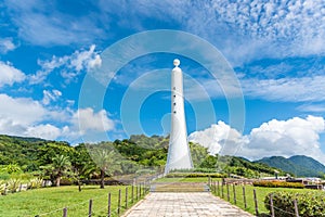 The monument of the Tropic of Cancer in East Taiwan.
