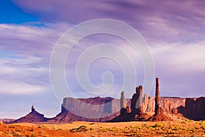 Monument Valley in Afternoon Light