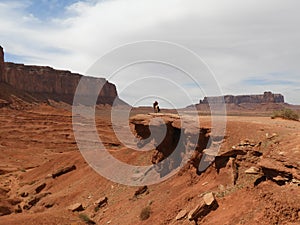 Monument Valley Arizona - cowboy horse rider