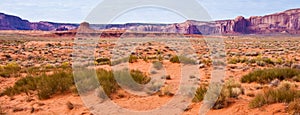 Monument Valley Desert Panorama