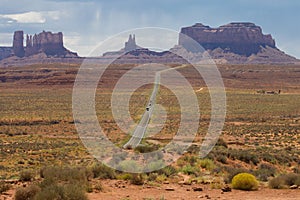 Monument Valley from Forrest Gump Hill