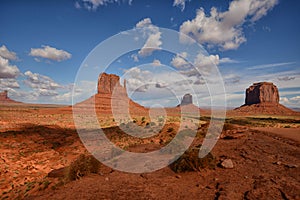 Monument Valley landmarks