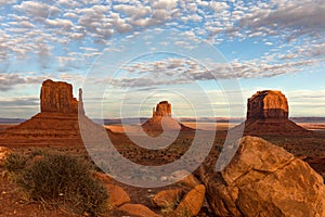 Monument Valley Mittens Desert Landscape