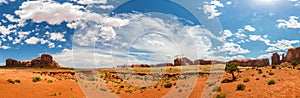 Monument Valley National Tribal Park panorama