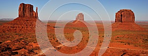 Monument Valley Navajo Indian Tribal Park Panorama