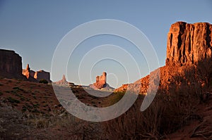 Monument Valley Navajo Indian Tribal Park Panorama