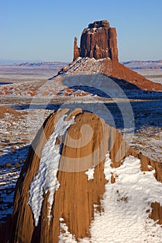 Monument Valley Navajo Indian Tribal Park, Winter