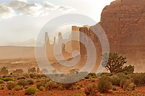 Monument valley. Navajo tribal park, USA.