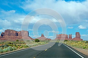 Monument valley. Navajo tribal park, USA.