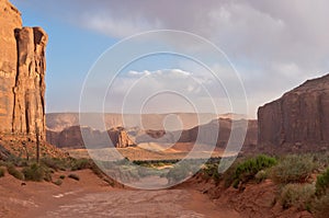 Monument valley. Navajo tribal park, USA.