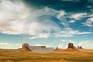 Monument valley. Navajo tribal park, USA.