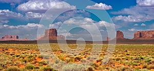 Monument valley. Navajo tribal park, USA