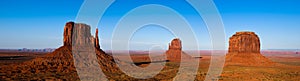 Monument valley panorama photo