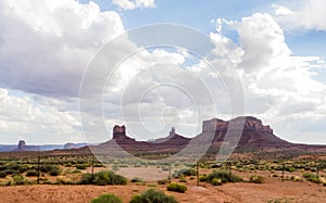 Monument Valley panorama - Arizona, AZ