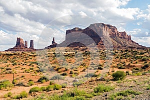 Monument Valley panorama - Arizona, AZ