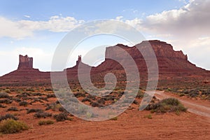 Monument Valley panorama, Arizona USA