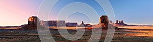 Monument Valley panorama from Artist point