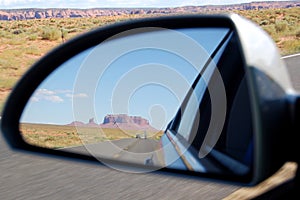 Monument Valley reflection