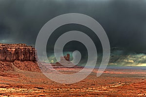 Monument Valley During a Storm