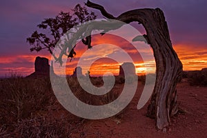 Monument Valley Sunrise