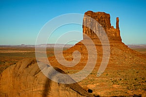 Monument Valley sunset view