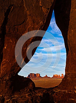 Monument Valley Teardrop Arch