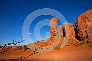 Monument Valley The Thumb Cly butte Utah