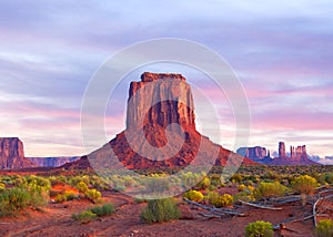 Monument Valley in Utah and Arizona