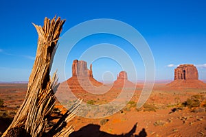 Monument Valley West and East Mittens and Merrick Butte