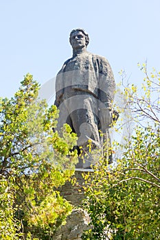 Monument Vassil Levski in Lovech in Bulgaria