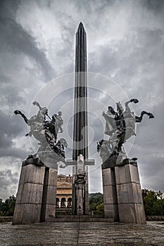 Monument in Veliko Tarnovo, Bulgaria