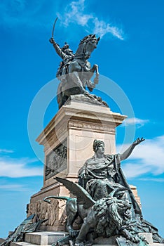 Monument of Victor Emmanuel II in Venice, Italy